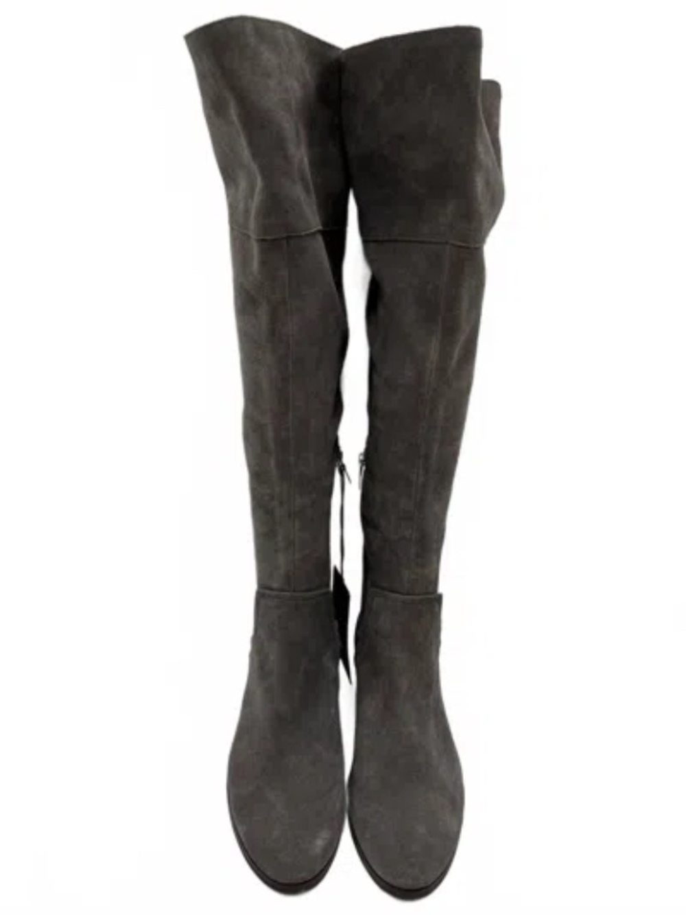 Vince Camuto Jorshie Over-The-Knee Boot In Gray Suede Size 7